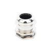 conector metálico tipo glándula para cable de 13 a 18 mm de diámetro.
