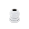conector plástico tipo glándula para cable de 6 a 12 mm de diámetro.