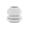 conector plástico tipo glándula para cable de 22 a 32 mm de diámetro.