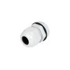 conector plástico tipo glándula para cable de 22 a 32 mm de diámetro.