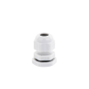 conector plástico tipo glándula para cable de 4 a 8 mm de diámetro.