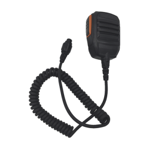 micrófono de conector redondo para radio móvil hyt md760/ 780/ 786.