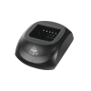 cargador rápido de escritorio para radios kenwood serie nx5000, nx410, tk 2180/3180