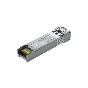 transceptor mini gbic sr sfp+ duplex multimodo 10 g base, distancia hasta 300 m, conector lc