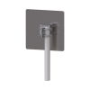 antena tipo panel 2400 mhz, apertura h/v (18º), ganancia 20 dbi, dimensiones 30 x 30 4.5 cm, conector n hembra, para exterior