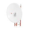 antena direccional de 3ft, 4.9 a 6.5 ghz, ganancia 34 dbi, conectores n hembra, polarización doble, incluye montaje para torre o mástil