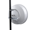 antena direccional de alta resistencia, ganancia 30 dbi, (4.9 6.4 ghz), plato hondo para mayor inmunidad al ruido, conectores n hembra, montaje incluido.