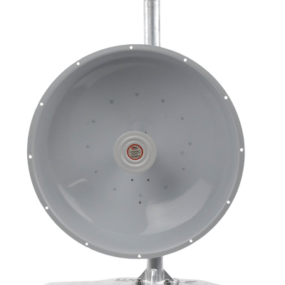 antena direccional de alta resistencia, ganancia 30 dbi, (4.9 6.5 ghz), plato hondo para mayor inmunidad al ruido, conectores n hembra, montaje y radomo incluido antena direccional de alta resistencia, ganancia 30 dbi, (4.9 6.5 ghz), plato hondo para mayor inmunidad al ruido, conectores n hembra, montaje y radomo incluido