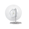 antena direccional de 4 ft, 5.1 a 7.125 ghz, ganancia 36 dbi, conectores rp sma hembra, polarización doble, incluye montaje para torre o mástil