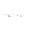 antena direccional de 4 ft, 5.1 a 7.125 ghz, ganancia 36 dbi, conectores rp sma hembra, polarización doble, incluye montaje para torre o mástil