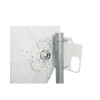 antena direccional para c5x, c6x, b6x y b5x, guía de onda para mantener la integridad de la señal y minimiza la pérdida en transmisión , 4.9 6.5 ghz, 3 ft, ganancia de 34 dbi, montaje incluido