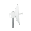 antena direccional para c5x, c6x, b6x y b5x, guía de onda para mantener la integridad de la señal y minimiza la pérdida en transmisión , 4.9 6.5 ghz, 3 ft, ganancia de 34 dbi, montaje incluido