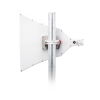 antena tipo horn de 90° , 16 dbi, ideal para ambientes de alto ruido, 4.9 6.5 ghz, , conector sma hembra, con montaje incluido