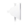 antena tipo horn de 90° , 16 dbi, ideal para ambientes de alto ruido, 4.9 6.5 ghz, , conector sma hembra, con montaje incluido
