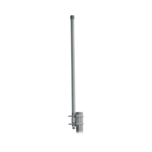 antena omnidireccional de 2.4 ghz, cobertura a 360º, cobertura amplia y flexible , ganancia 15 dbi, dimensiones 3.8 x 1.5 mts , conector n hembra, con montaje incluido