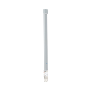 antena omnidireccional, mayor distancia de transmisión y recepción de señal en 360º, doble banda de 2.4 / 5 ghz, ganancia de 9 dbi, conector n macho, adecuada para entornos exigentes