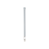 antena omnidireccional, mayor distancia de transmisión y recepción de señal en 360º, doble banda, 2.4 ghz de 6 dbi/ 5 ghz 9 dbi, conector n hembra, adecuada para entornos exigentes