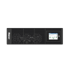 ups smartzone de 6000 va/6000 w, online doble conversión, entrada 208/240 vca con terminal l1+l2+g, onda senoidal pura, 6 ur, con 2 tomas nema l6 30r y terminal l1+l2+g, incluye tarjeta de red y kit de rieles