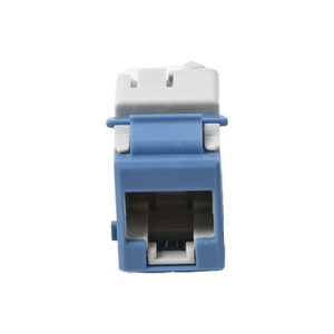 jack ultramax cat6a, utp, tipo keystone, color azul, punch down