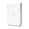 access point unifi u6 in wall/montaje p/pared, wifi 6 2.4 y 5 ghz, hasta 5.3 gbps, 1 pto poe in, 4 ptos secundarios (1 poe out)