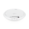 access point unifi u7 pro max con 8 streams espaciales / para techo o pared / tribanda (2.4/5/6ghz) / radio dedicado a escaneo espectral / puerto 2.5 gbe / +500 clientes / poe+ (no incluido) / para alta densidad de usuarios en escenarios exigentes