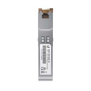 ufiber módulo de fibra sfp convertidor a cobre rj45 10/100/1000 mbps, distancia hasta 100 m