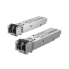 ufiber módulo sfp, transceptor minigibic multimodo 1.25 gbps, distancia 550m, conectores lc, paquete de 2 piezas