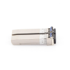 ufiber módulo sfp+ 10g, transceptor minigibic monomodo 10 gbps, distancia 10 km, conectores lc, 2 hilos (duplex), paquete de 2 piezas