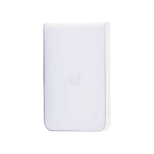 access point unifi doble banda cobertura 180º, mi mo 2x2 diseño placa de pared con dos puertos adicionales, hasta 100 usuarios wi fi