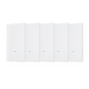 5 access point unifi doble banda para exterior, antena integrada 360°; 802.11ac mimo 3x3, hasta 250 usuarios concurrentes