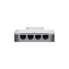 access point in wall hd mu mimo 4x4 wave 2 con 5 puertos (1 poe entrada 802.3af/at poe+, 1 poe salida 48v y 3 ethernet passthrough) antena beamforming, ideal para suites