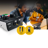 mezclador de audio para pódcast con ia | miclive™ de 6 canales