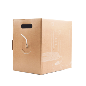 bobina de cable utp plenum (cmp) unifi, cat6, color blanco, 23 awg, 305m para interior