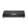 conmutador ip pbx de 2 puertos fxo + 2 fxs, 30 llamadas concurrentes, 500 usuarios y doble puerto gigabit