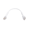 unifi ethernet patch cable cat6 de 22 cm, color blanco