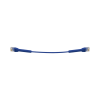 unifi ethernet patch cable cat6 de 22 cm, color azul