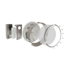radomo aislante para alta inmunidad al ruido para antenas rd 5g30 y rd 2g24 incluye blindaje para radios rocket y af 5x