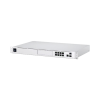 unifi os console: dream machine pro, con 1 puerto wan gigabit rj45, 1 puerto wan 10g sfp+ / 8 puertos lan gigabit rj 45, y una bahía de hdd 3.5" (no incluye hdd), integra todas las aplicaciones unifi