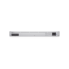 unifi os console: dream machine special edition, 8 puertos lan rj45 con poe, 1 lan sfp+, 1 wan 2.5g rj45 y 1 wan sfp+, 128 gb de memoria interna. todas las aplicaciones unifi integradas