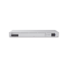 unifi os console: dream machine special edition, 8 puertos lan rj45 con poe, 1 lan sfp+, 1 wan 2.5g rj45 y 1 wan sfp+, 128 gb de memoria interna. todas las aplicaciones unifi integradas
