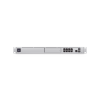 unifi os console: dream machine special edition, 8 puertos lan rj45 con poe, 1 lan sfp+, 1 wan 2.5g rj45 y 1 wan sfp+, 128 gb de memoria interna. todas las aplicaciones unifi integradas