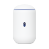 unifi dream router con wifi 6, 4 puertos lan gigabit de los cuales 2 son poe 802.3af. aplicaciones unifi network, protect y access pre instaladas. pantalla lcd