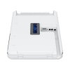 dream wall cloud gateway 10g diseñado para montaje en pared con wifi 6 integrado, switch poe de alta potencia y compatibilidad total con aplicaciones unifi