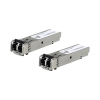 ufiber módulo sfp, transceptor minigibic multimodo 1.25 gbps, distancia 550m, conectores lc, paquete de 2 piezas