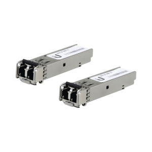 ufiber módulo sfp, transceptor minigibic multimodo 1.25 gbps, distancia 550m, conectores lc, paquete de 2 piezas