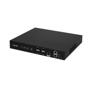 ufiber gpon olt, terminal de línea óptica hasta 512 onus concurrentes, con 4 puertos sfp gpon + 1 puertos sfp+ 10 g