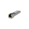 ufiber módulo ethernet rj45 a sfp 10/100/1000 mbps, distancia hasta 100 m