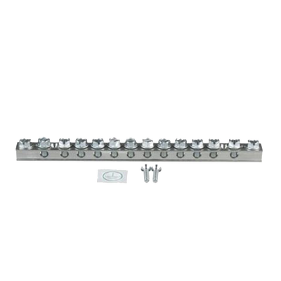 barra de conexión a tierra structuredground™ cal 14 a 4 awg, 12 barrenos barra de conexión a tierra structuredground™ cal 14 a 4 awg, 12 barrenos