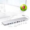 docking station usb c multipuerto con power pass through
