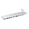 docking station usb c multipuerto con power pass through
